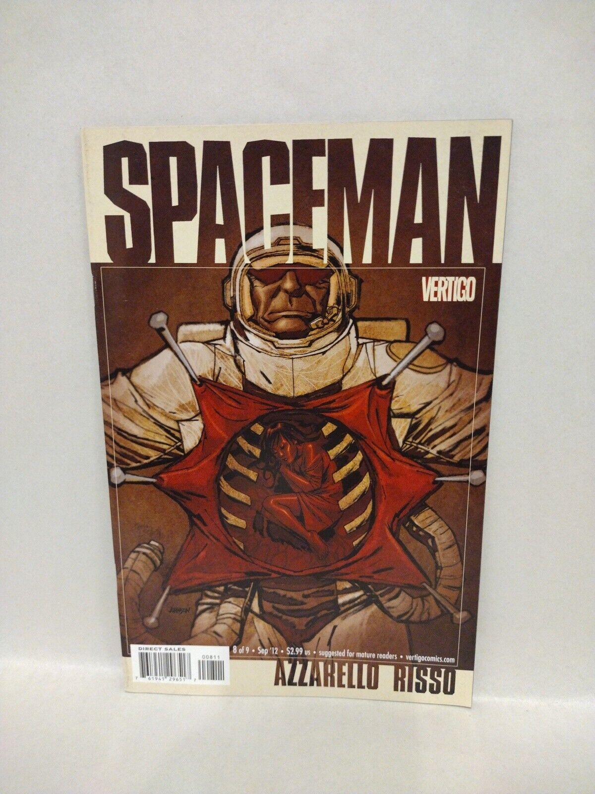 Spaceman (2011) Vertigo Comic Lot Set #1 2 3 4 5 6 8 9 Brian Azzarello Risso 