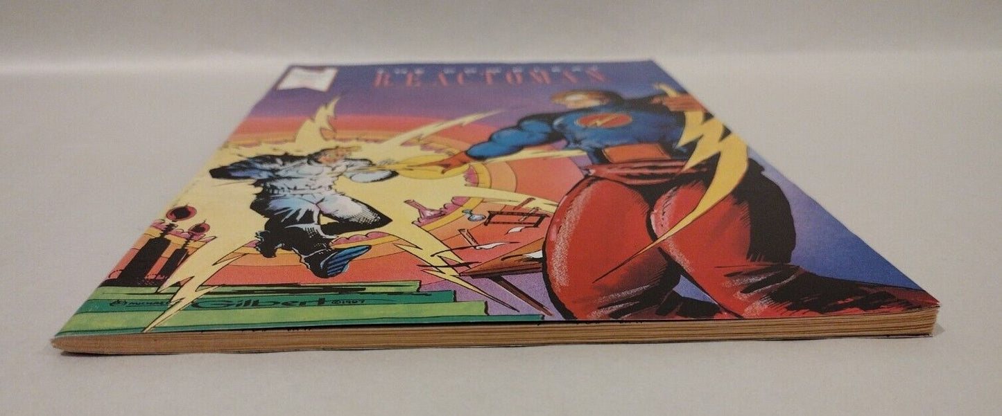 The Compleat Reactoman (1992) Gauntlet Comic Collection Michael T Gilbert Cover