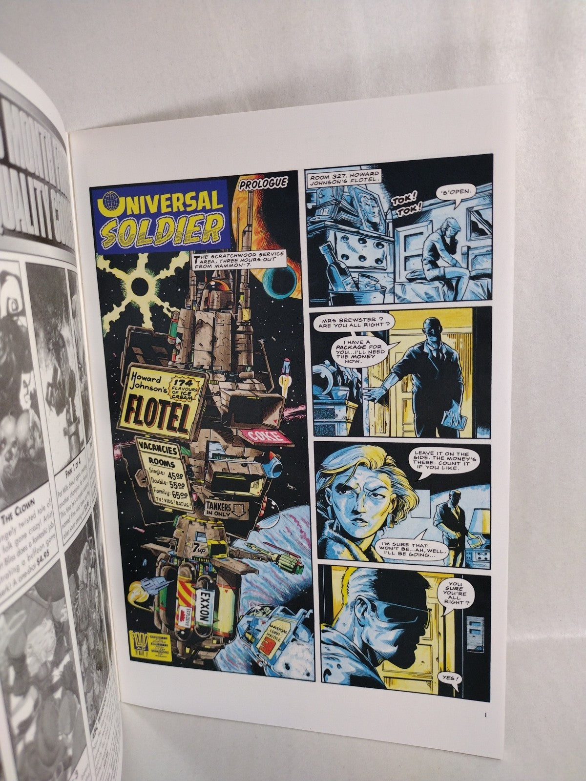 Universal Soldier (1992) Now & Fleetway Comic Set #1 2 3 Max Brewster 1 2 GD-NM