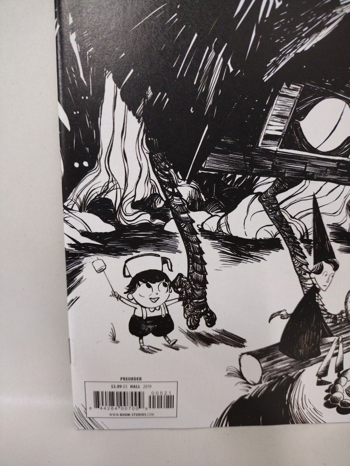 Over the Garden Wall Hollow Town #5 (2019) Preorder Hall Variant Boom Comic NM