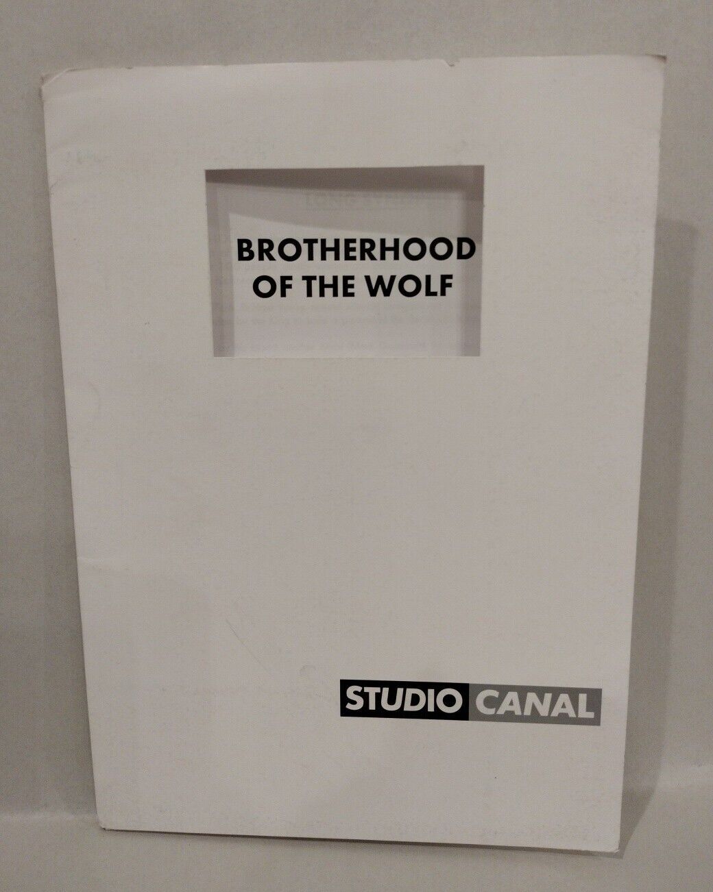 Brotherhood Of The Wolf (2001) Studio Canal Press Release Packet with Folder