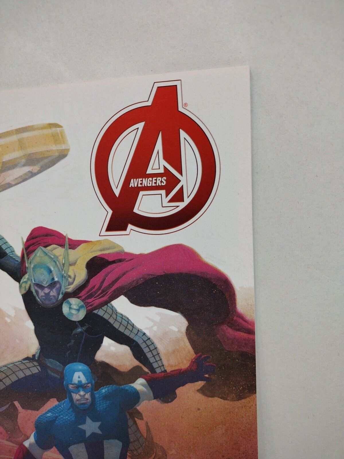 Avengers #1 (2012) Marvel Comic 1:50 RIBIC Ratio Thor Captain America Variant NM