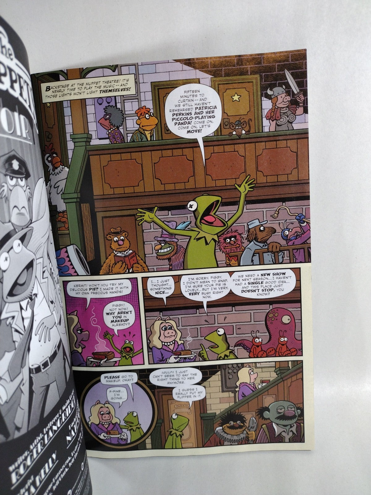 Muppets Noir #1 (2026) Dynamite Comic Sketch Cover W Original Dave Castr Art