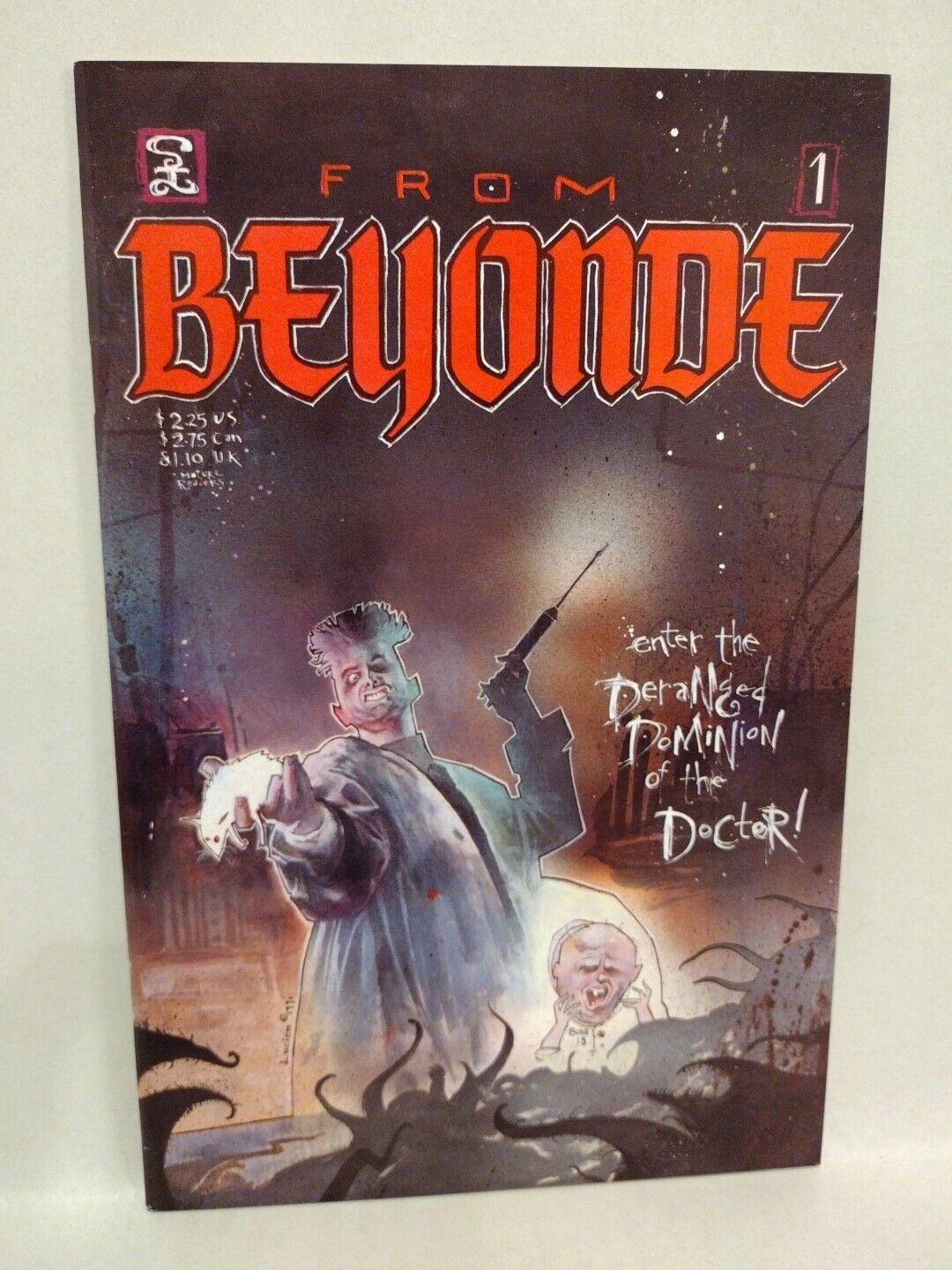 From Beyonde #1 (1991) Studio Insidio Horror Comic Lucien Scott Diangelis NM