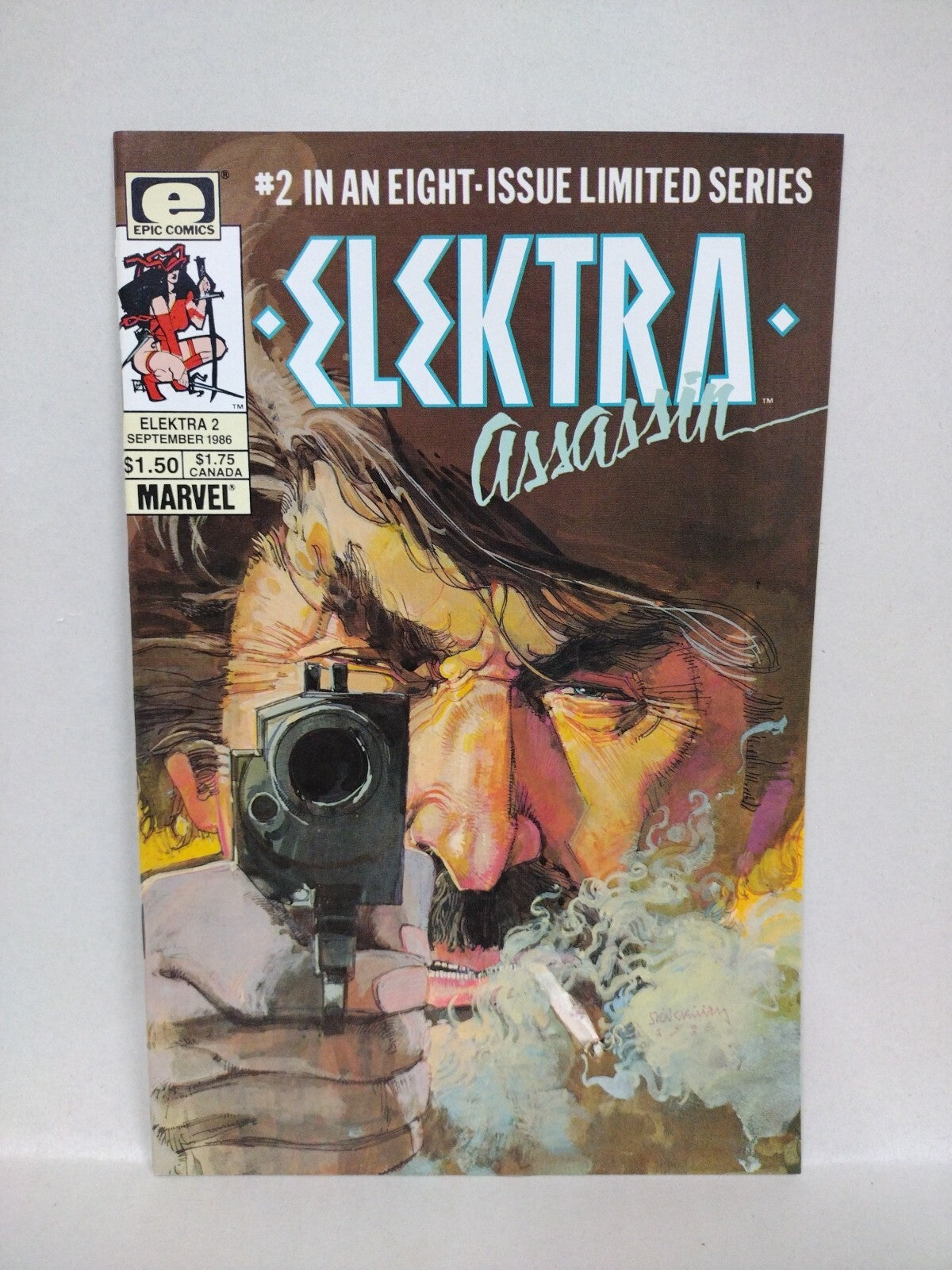 Elektra Assassin (1986) Marvel Comic Lot Set #1 2 3 4 5 7 8 Bill Sienkiewicz