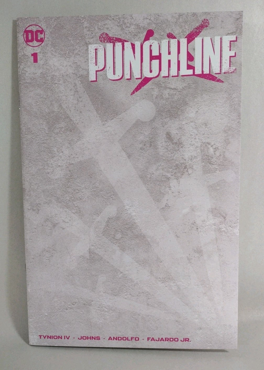 Punchline #1 (2021) DC Blank Sketch Cover Variant Comic New NM