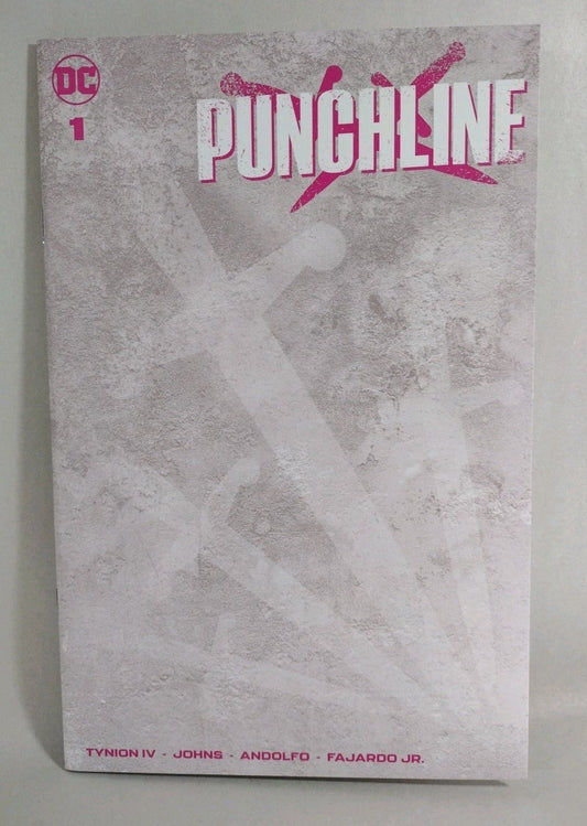 Punchline #1 (2021) DC Blank Sketch Cover Variant Comic New NM