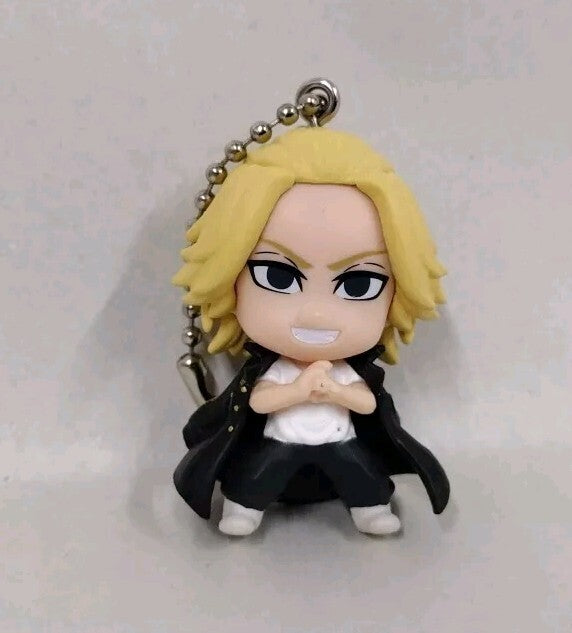 Bandai Manjiro Sano Tokyo Revengers Mascot 2" Keychain Fig #2 New In Box