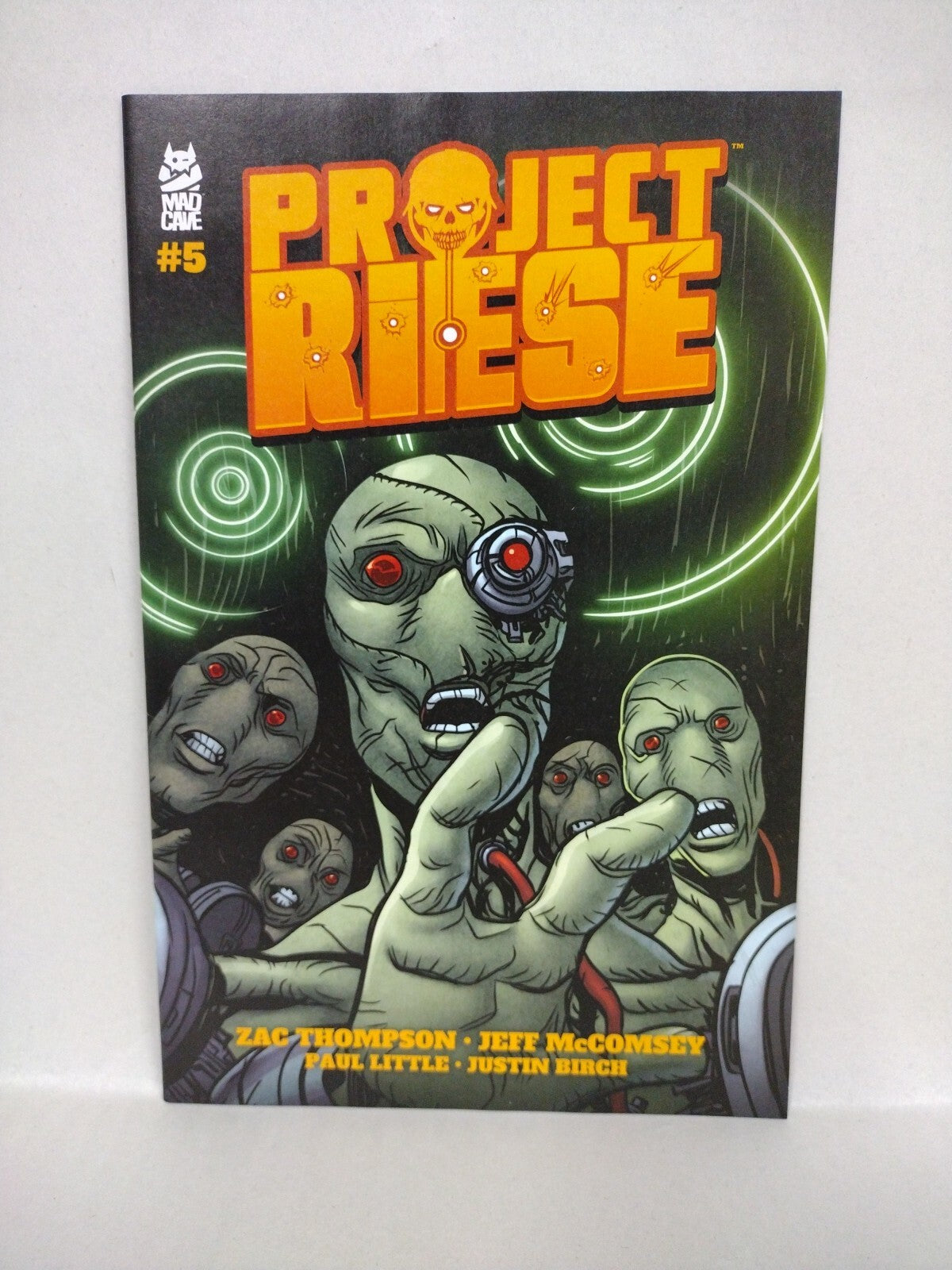 Project Riese (2022) Complete Mad Cave Comic Lot Set #1 2 3 4 5 6 Zac Thompson