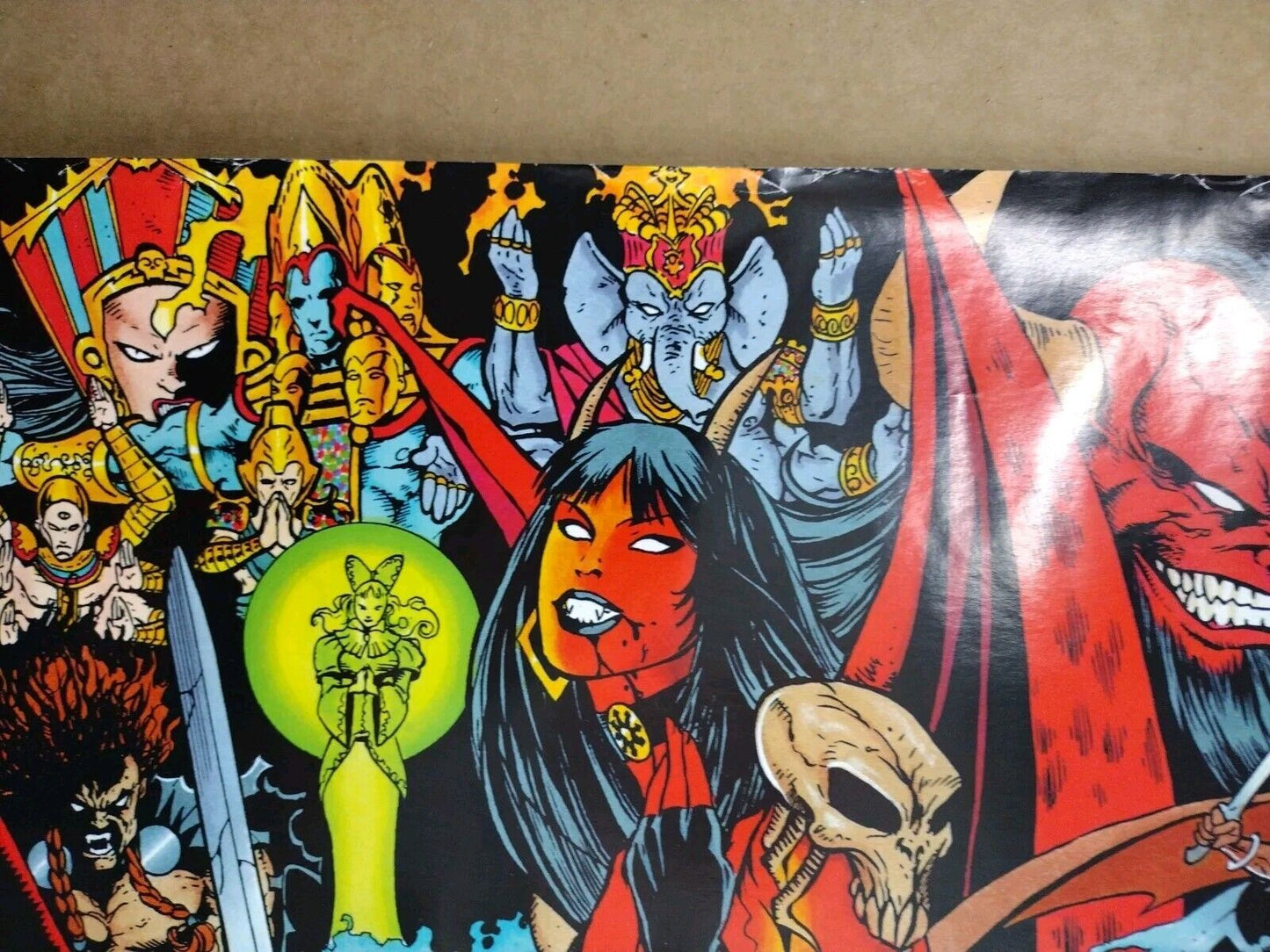 Chaos Comics Universe (1996) 36 X 24" Poster Evil Ernie Lady Death Purgatori 