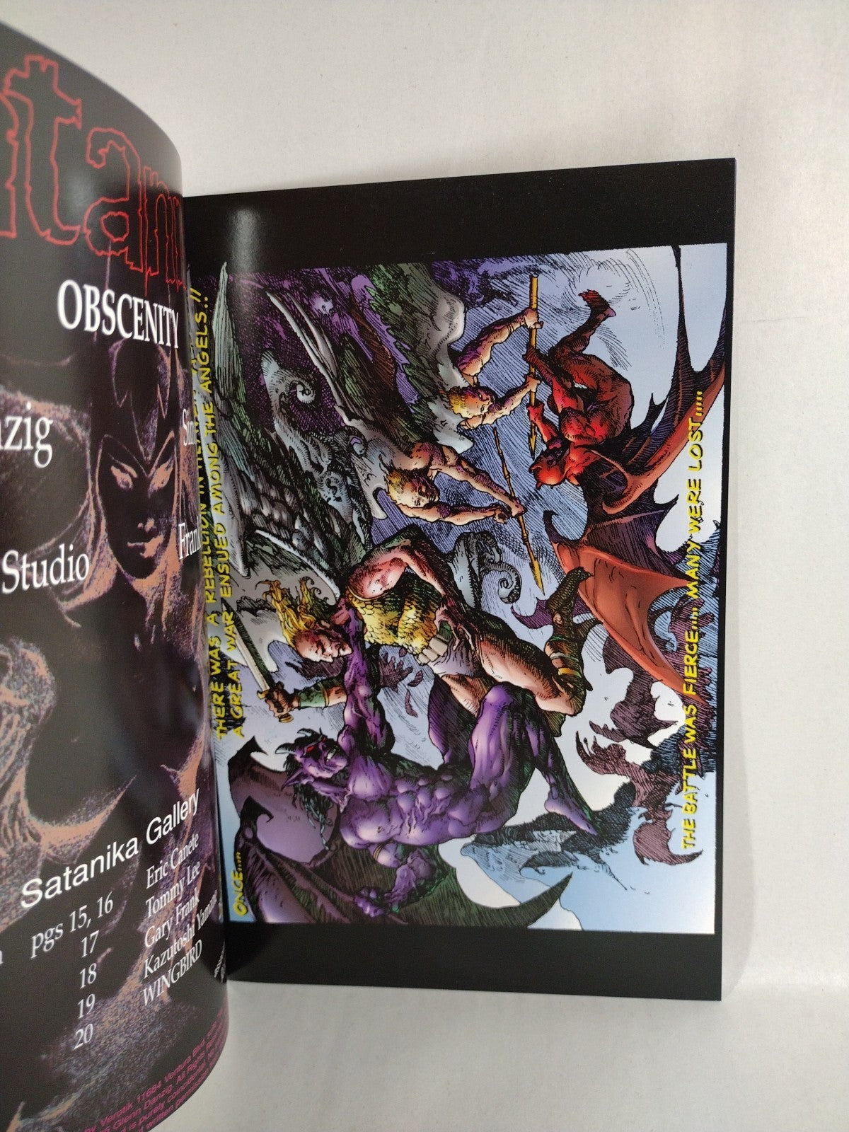 Satanika #0 (1995) Verotik Danzig Comic Origin Issue Frazetta Cover VF-NM