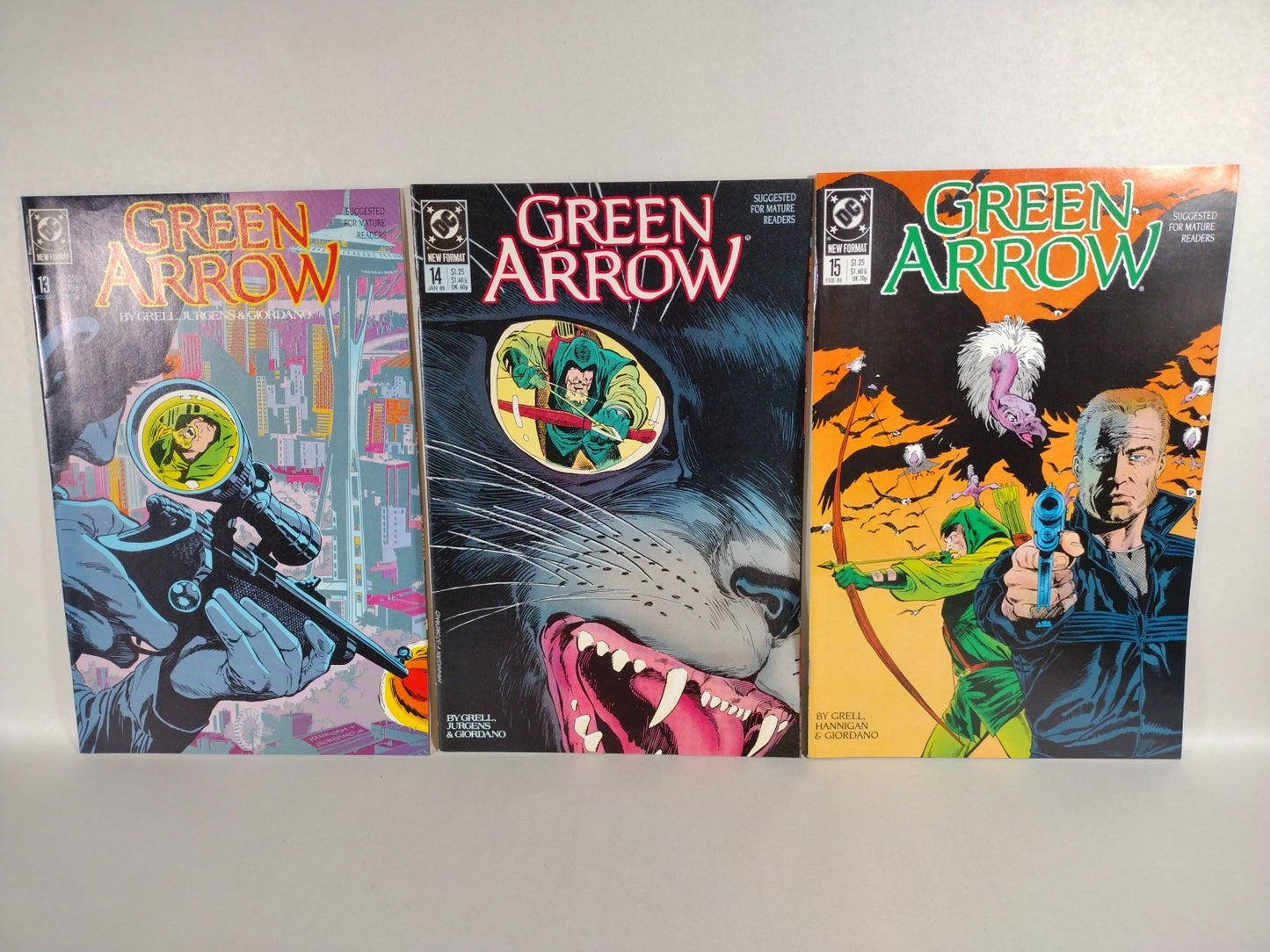 Green Arrow (1988) DC Comic Mike Grell 34 Issue Lot VF-NM