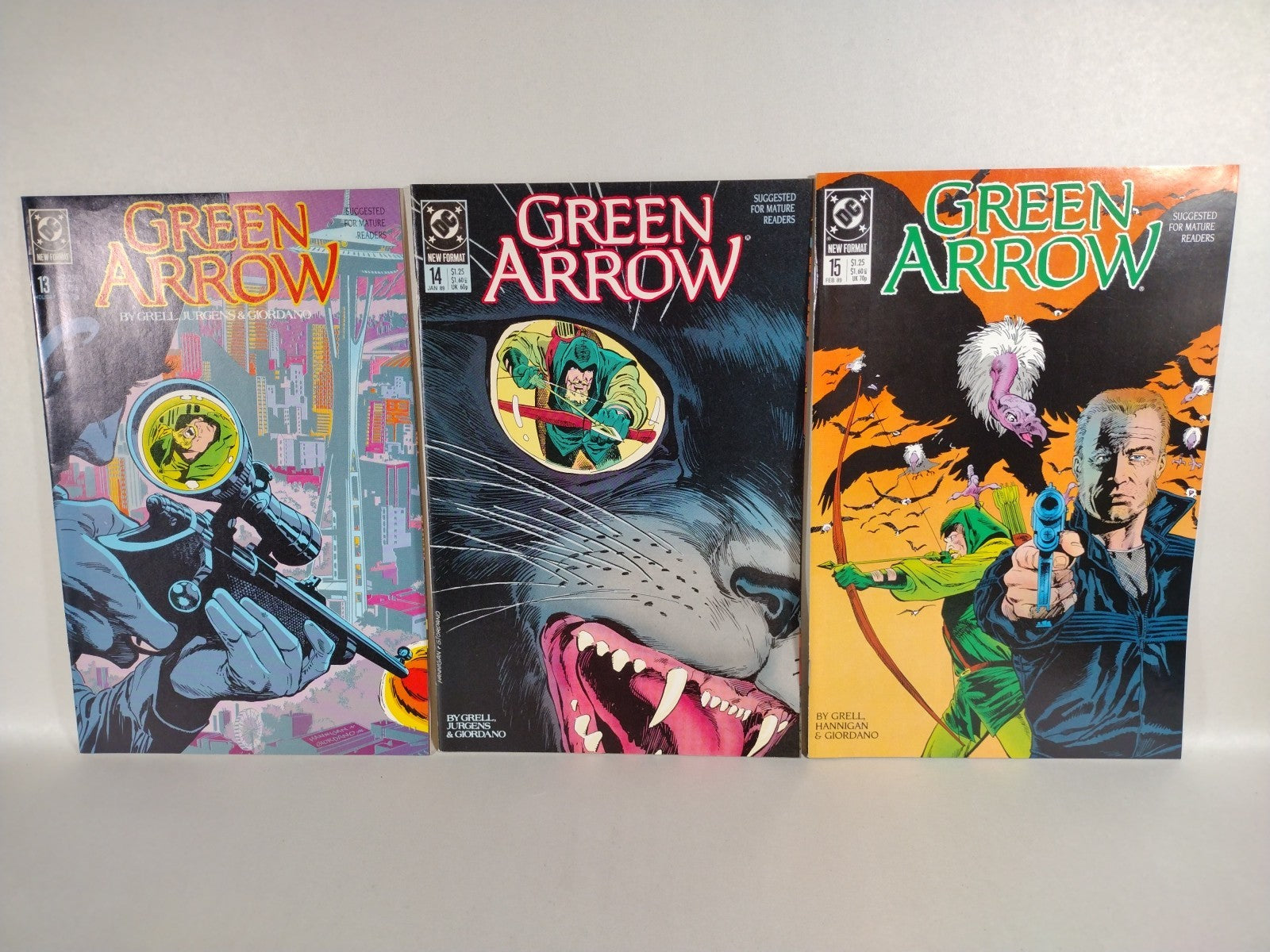 Green Arrow (1988) DC Comic Mike Grell 34 Issue Lot VF-NM