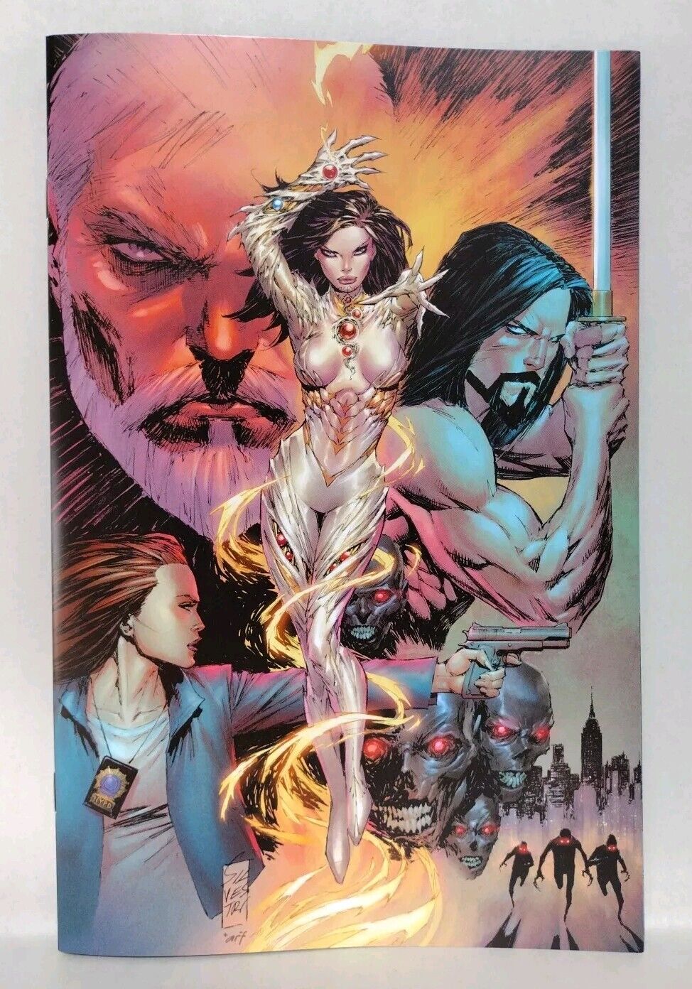 Witchblade #1 (2024) Image Comic Marc Silvestri 1:25 Virgin Variant Cover NM