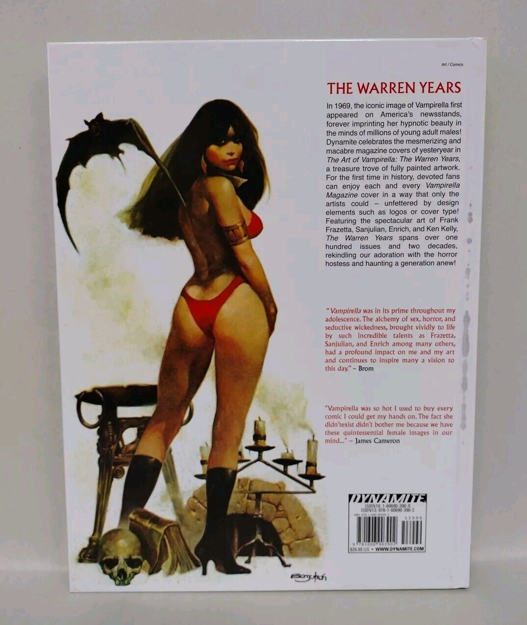 Art Of Vampirella The Warren Years Hardcover (2015) Dynamite Entertainment New