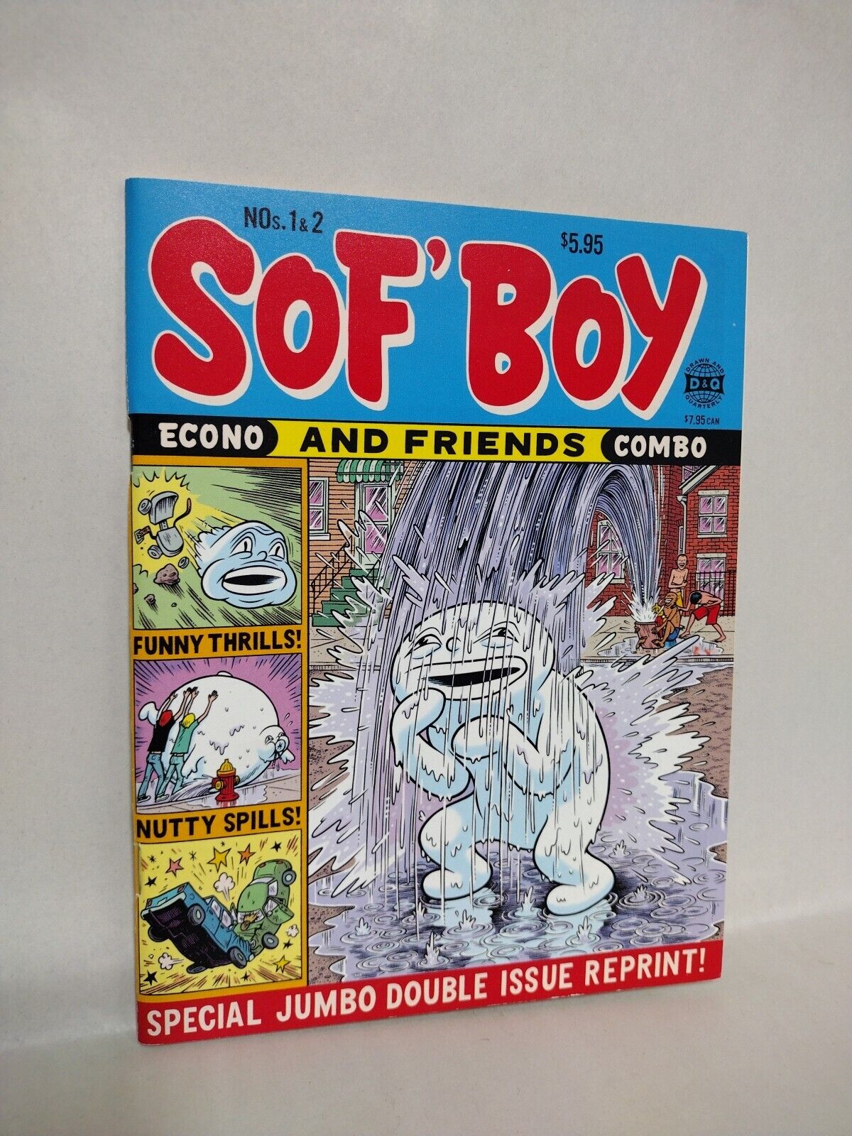 Sof Boy + Friends Econo Combo #1-2 + #3 (2000) D&Q Comic Lot Set Archer Prewitt