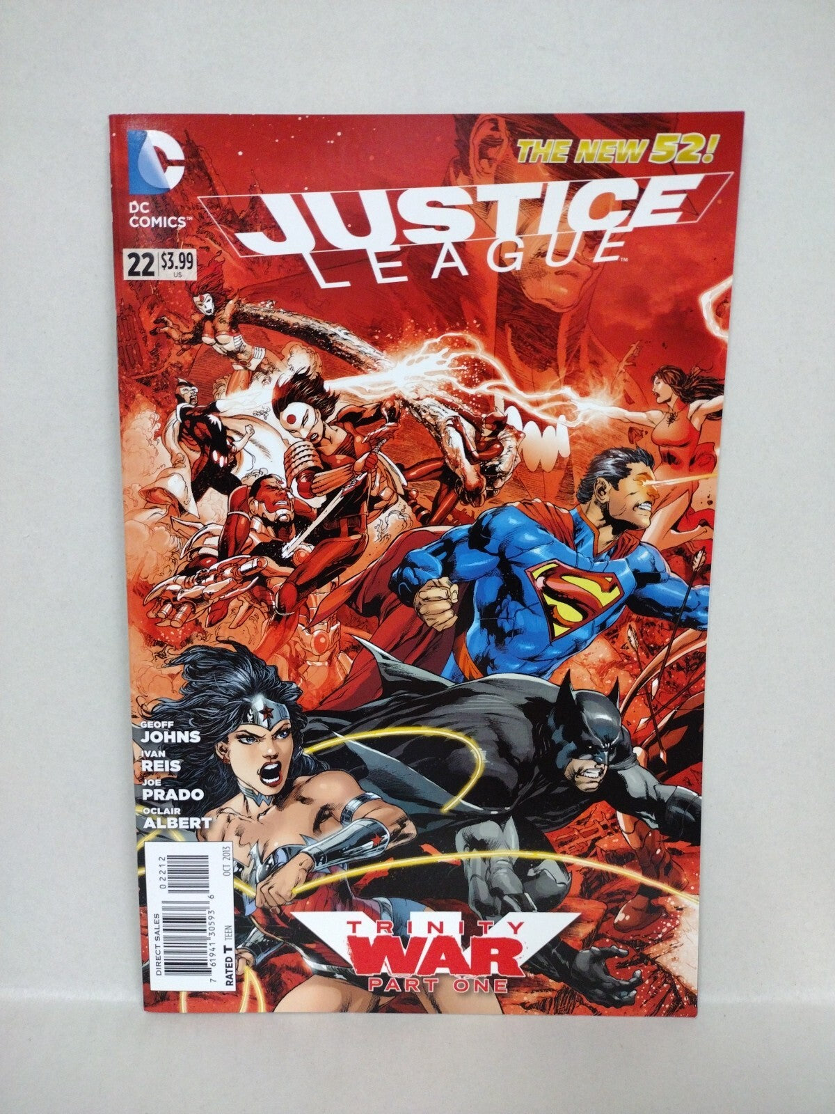 Justice League (2013) DC Comic Lot Set 18 19 20 21 22 23 Ivan Reis Gary Frank