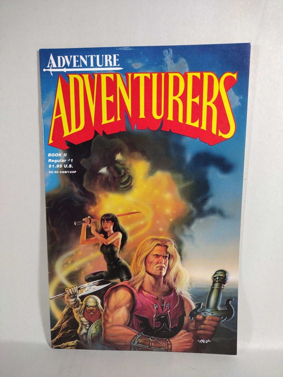 Adventurers Book II (1987) Adventure Publications Comic Lot #0 1 1 2 3 4 FN-VF