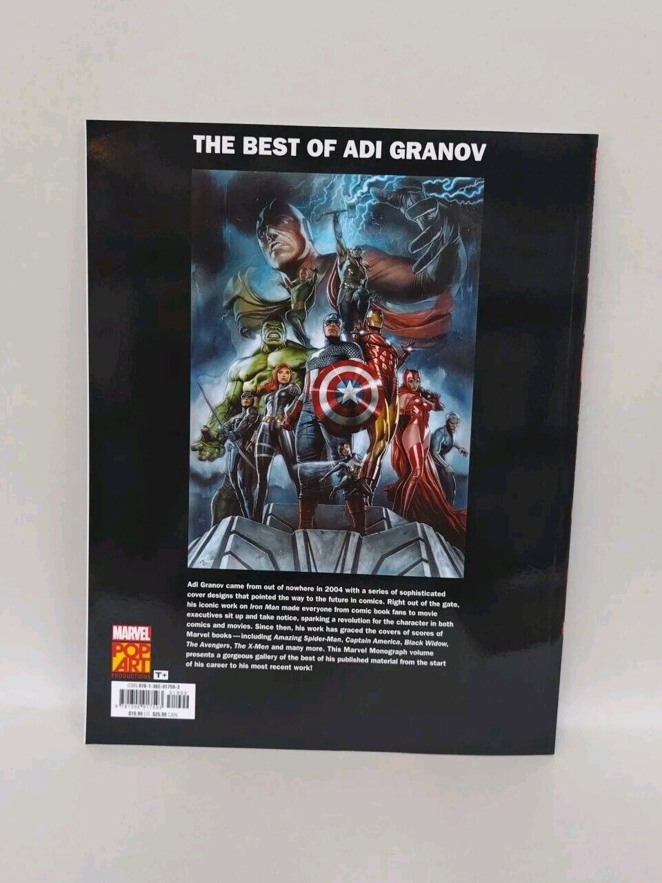 Marvel Monograph: the Art of Adi Granov (2019, Trade Paperback)