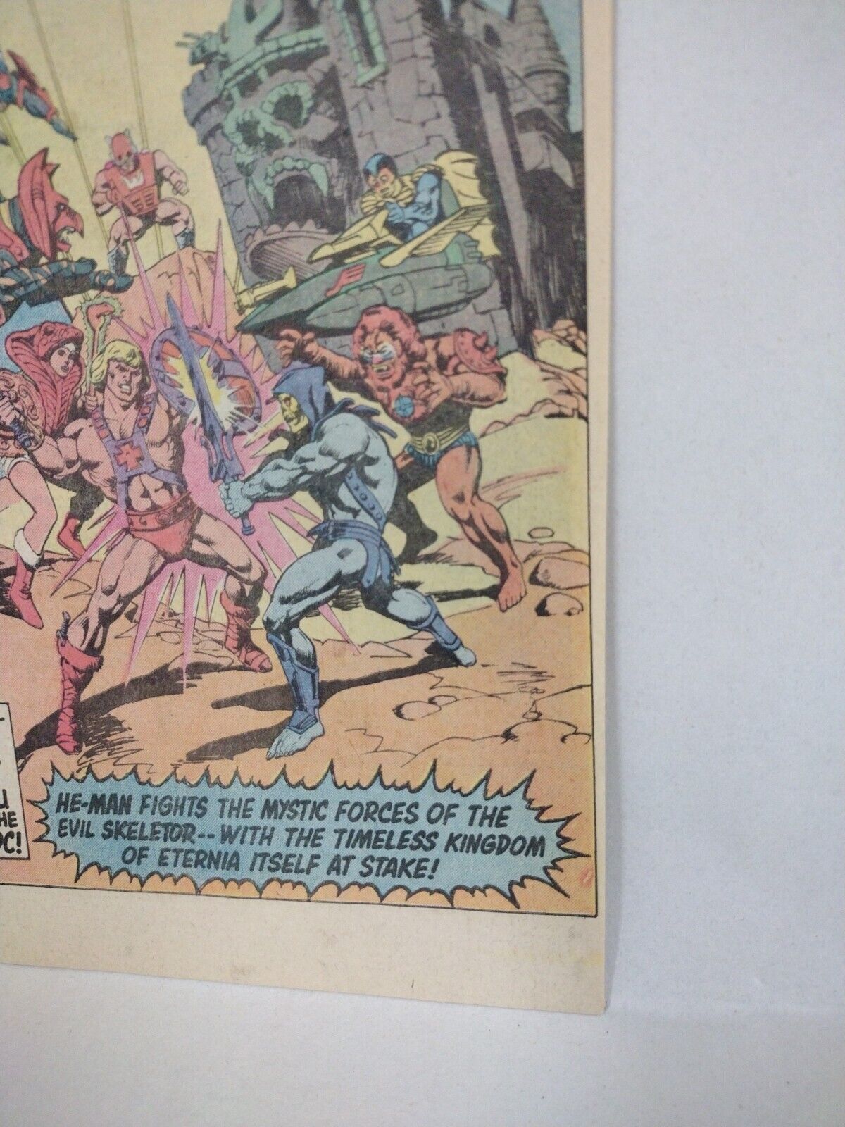 Masters Of The Universe (1982) DC Comics He-Man Preview Superman Appearance