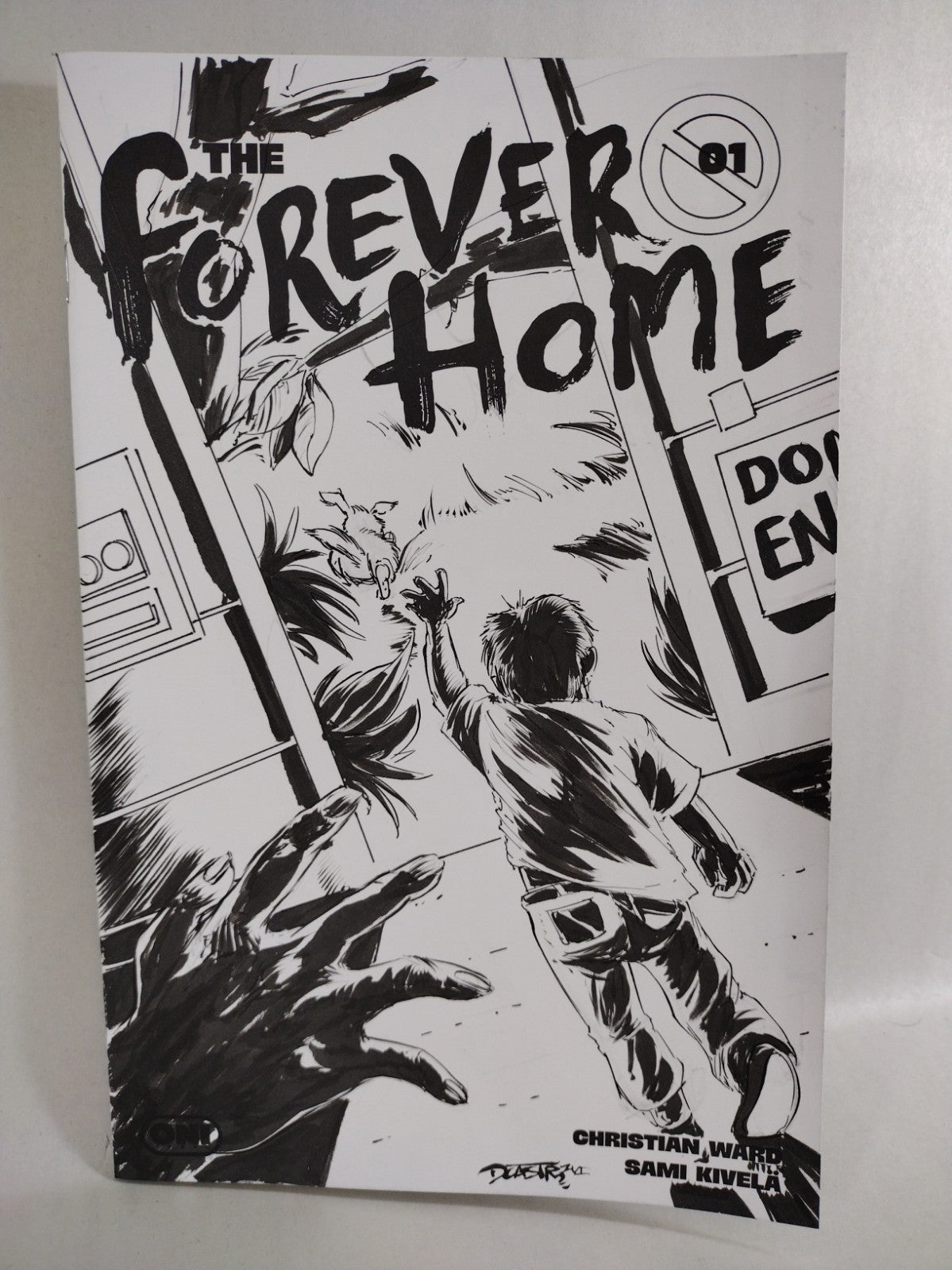 Forever Home #1 (2026) Oni Press Sketch Cover W Original Dave Castr Art