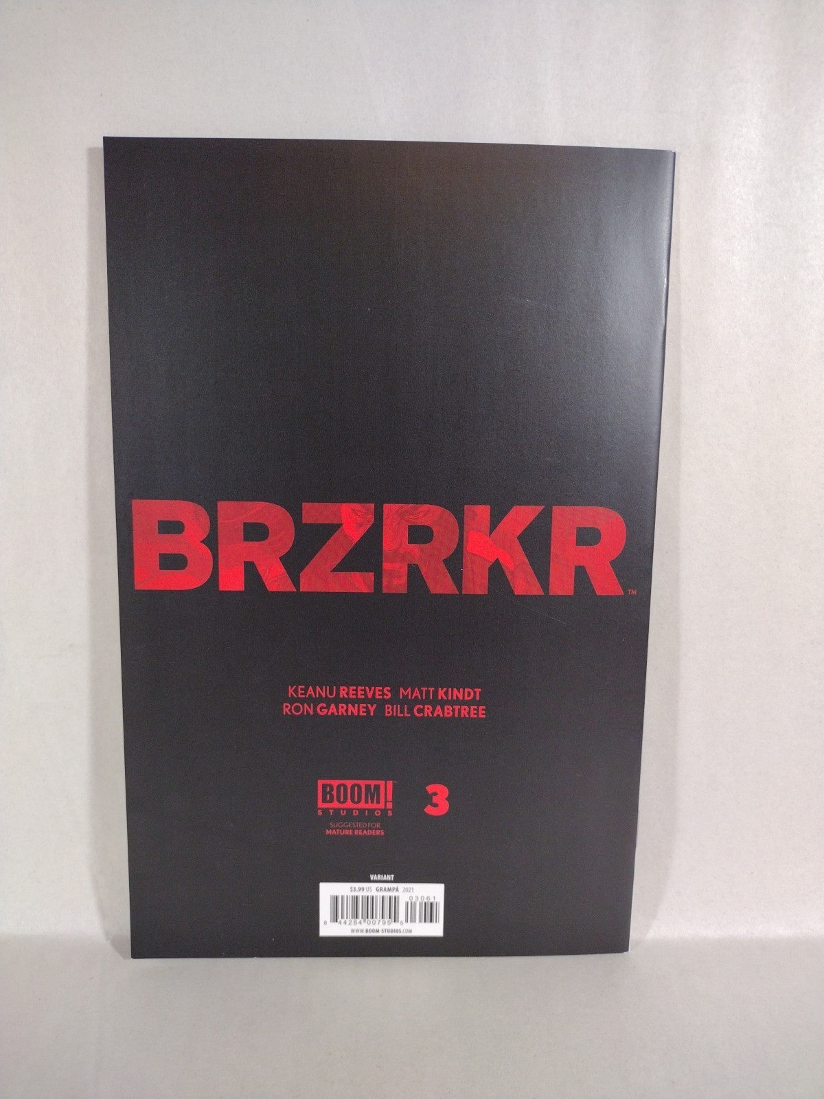 BRZRKR (2021) Boom Comic Lot #1 2 3 4 5 8 Poetry Of Madness 1 Keanu Reeves NM