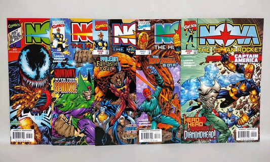 Nova (1999) Marvel Comic Lot Set #2 3 4 6 7 Erik Larsen Joe Bennett VF-NM