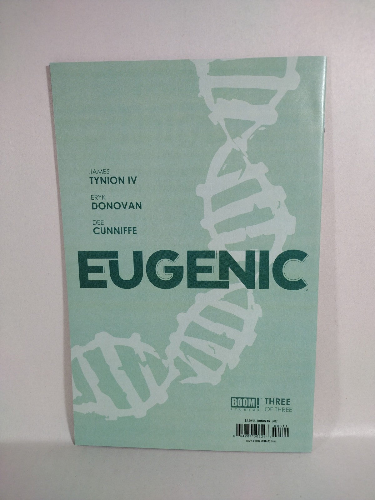 Eugenic (2017) Complete Boom! Studios Comic Set 1 2 3 James Tynion Donovan VF-NM