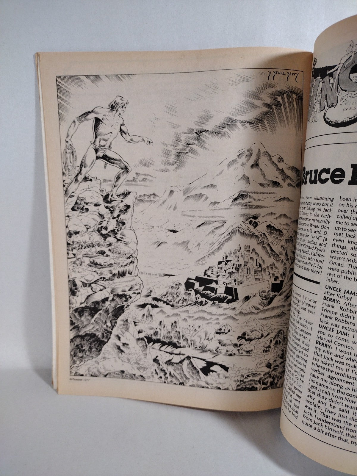 Cobblestone #27 (1977) Magazine Of All The Arts W Alex Nino Print Bruce Berry FN