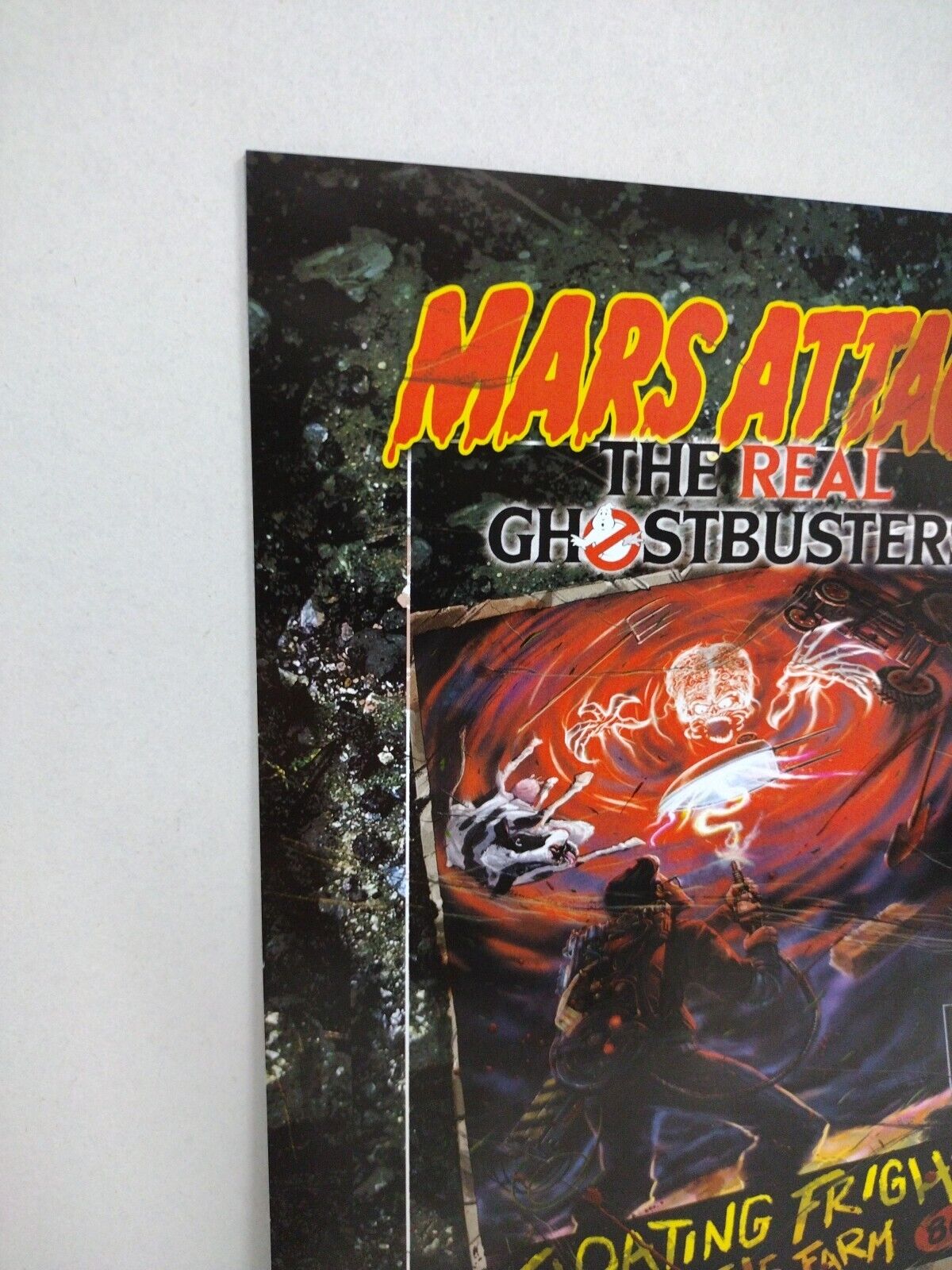 Mars Attacks Real Ghostbusters 1 (2013) IDW Comic 1:10 Rob Guillory Chew Variant