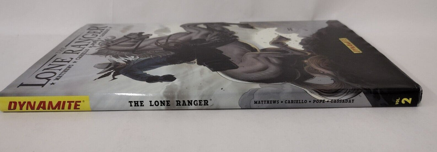 Lone Ranger Vol 2 (2008) LINES NOT CROSSED  Dynamite Hardcover Paul Pope