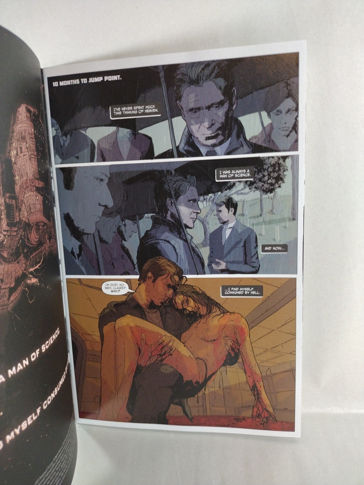 Event Horizon Dark Descent 1 (2025) IDW Sketch Cover Comic W Original DCastr Art