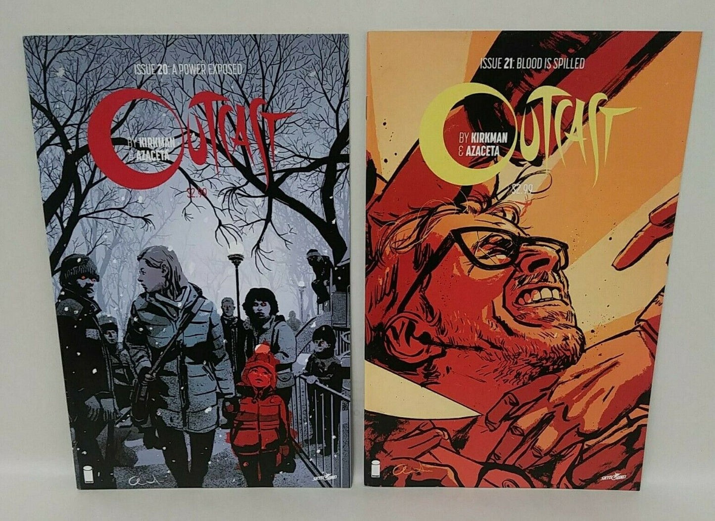 Outcast (2014) Image 11 Comic Lot #1 2 3 4 7 11 14 15 16 20 21 Kirkman Skybound