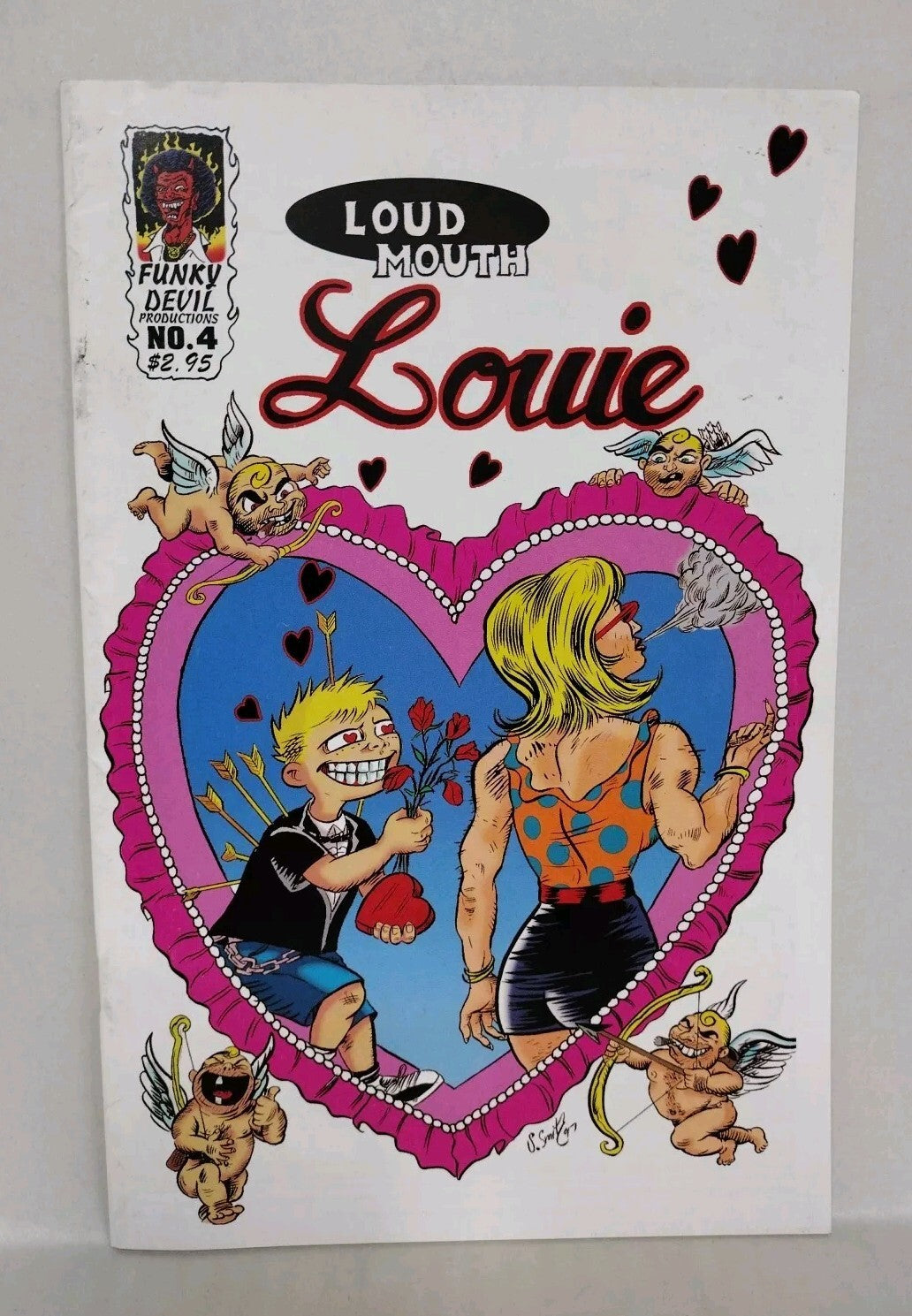 Loud Mouth Louie #4 (1997) Funky Devil Underground Comic Last Issue Hammonds