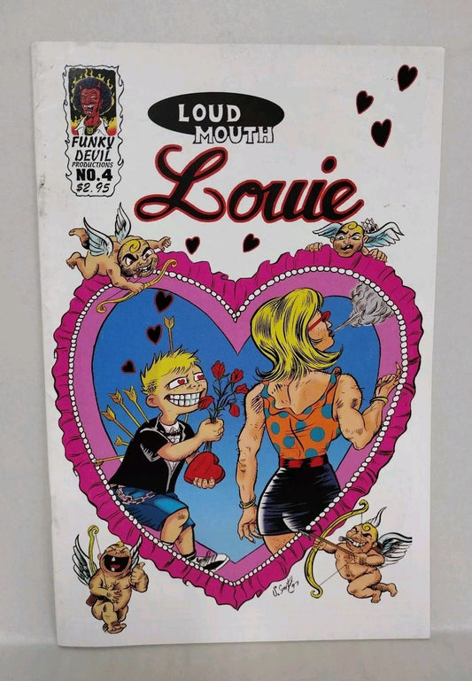 Loud Mouth Louie #4 (1997) Funky Devil Underground Comic Last Issue Hammonds