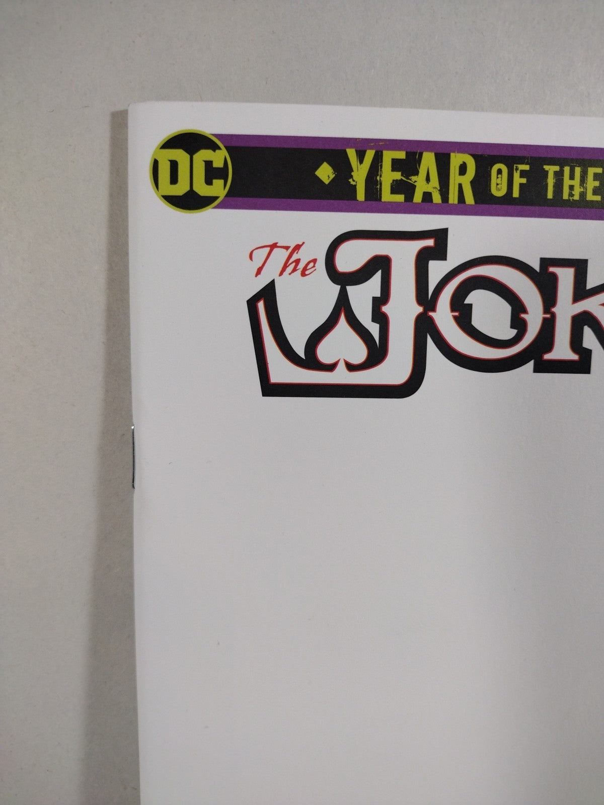 Joker Year Of The Villain #1 (2019) DC Blank Sketch Cover Variant Comic New NM
