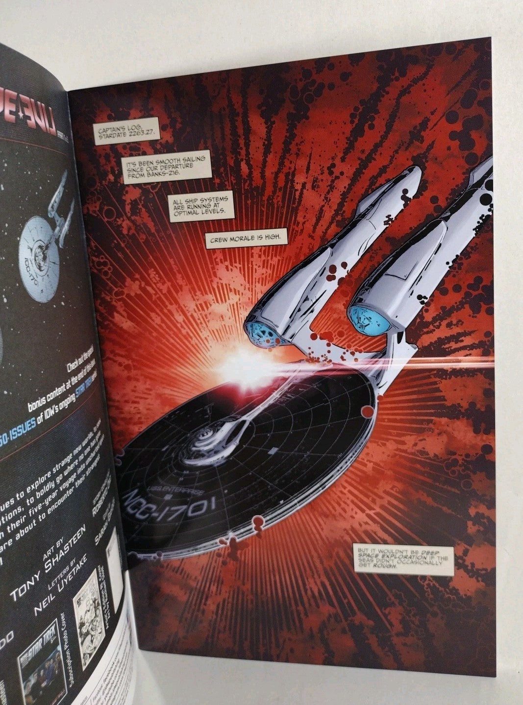 Star Trek #50 (2015) IDW Blank Sketch Cover Variant Comic New NM