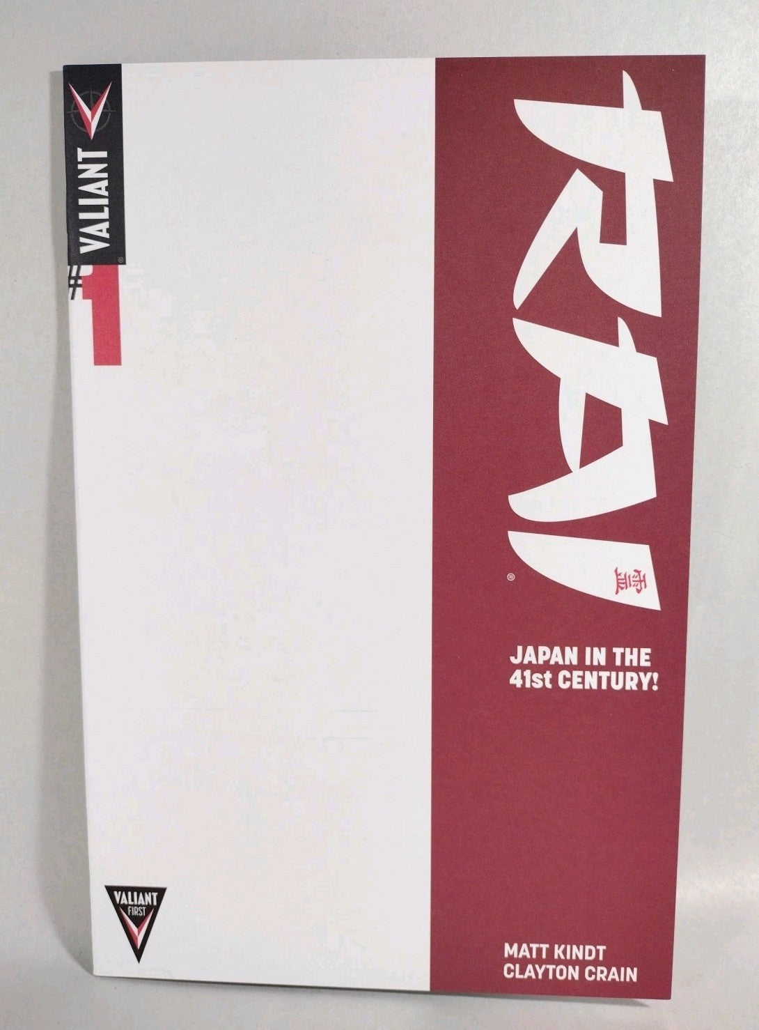 Rai #1 (2016) Valiant Comic Blank Sketch Cover Variant Comic Kindt Crain New NM