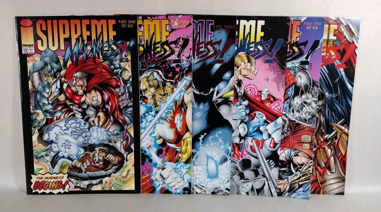 Supreme (1994) Image Comic Lot Set 13 14 15 16 17 18 Complete Madness Story Arc
