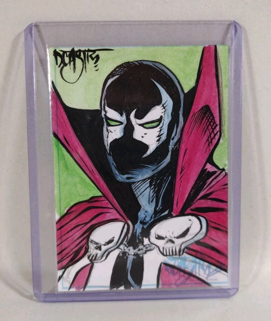 Dave Castr Crusin (2025) OAC Sketch Card W Original Spawn II Color Art ACEO