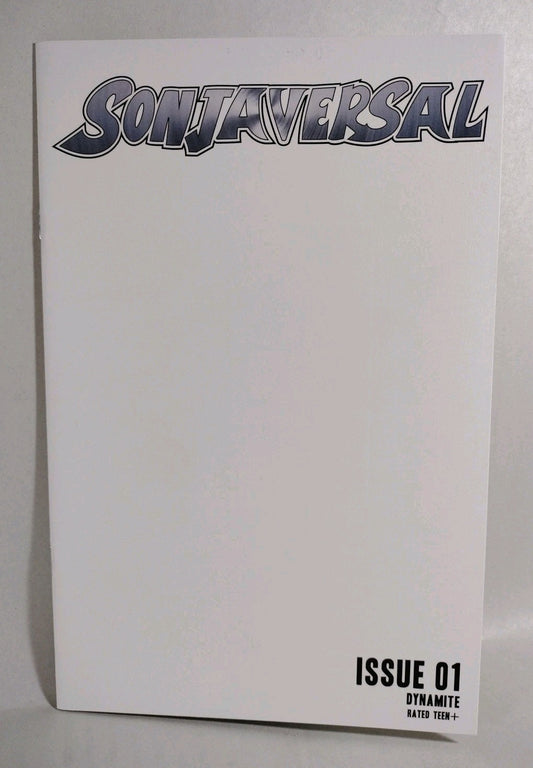 Sonjaversal #1 (2021) Dynamite Blank Sketch Variant Cover New NM
