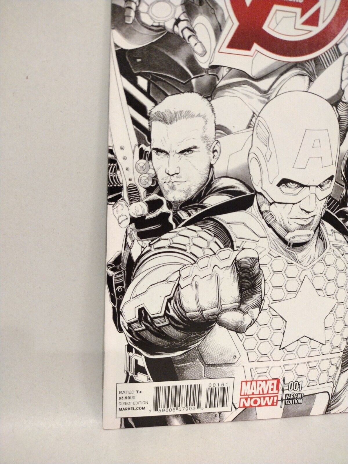 Avengers #1 (2012) Marvel Comic 1:150 Steve McNiven Sketch Variant Cover NM