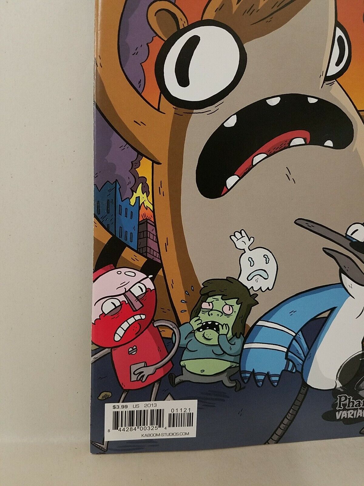 Regular Show #1 (2013) Pranas Naujokaitis Phantom Variant NM Cartoon Network