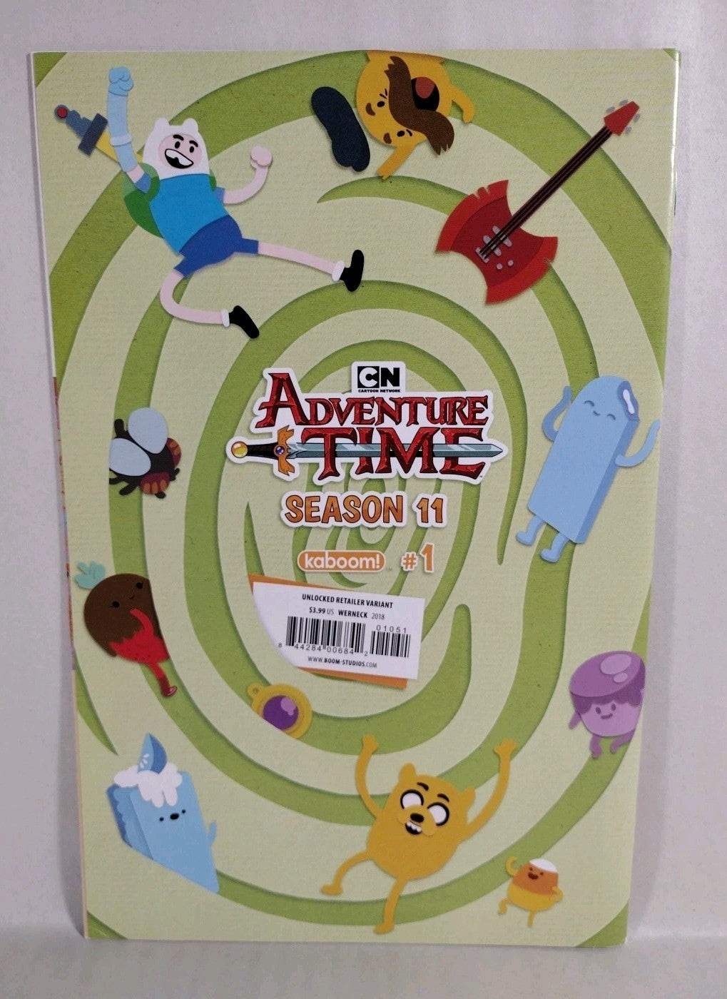 Adventure Time Season 11 #1 (2018) Boom Comic Retailer Variant FN-VF