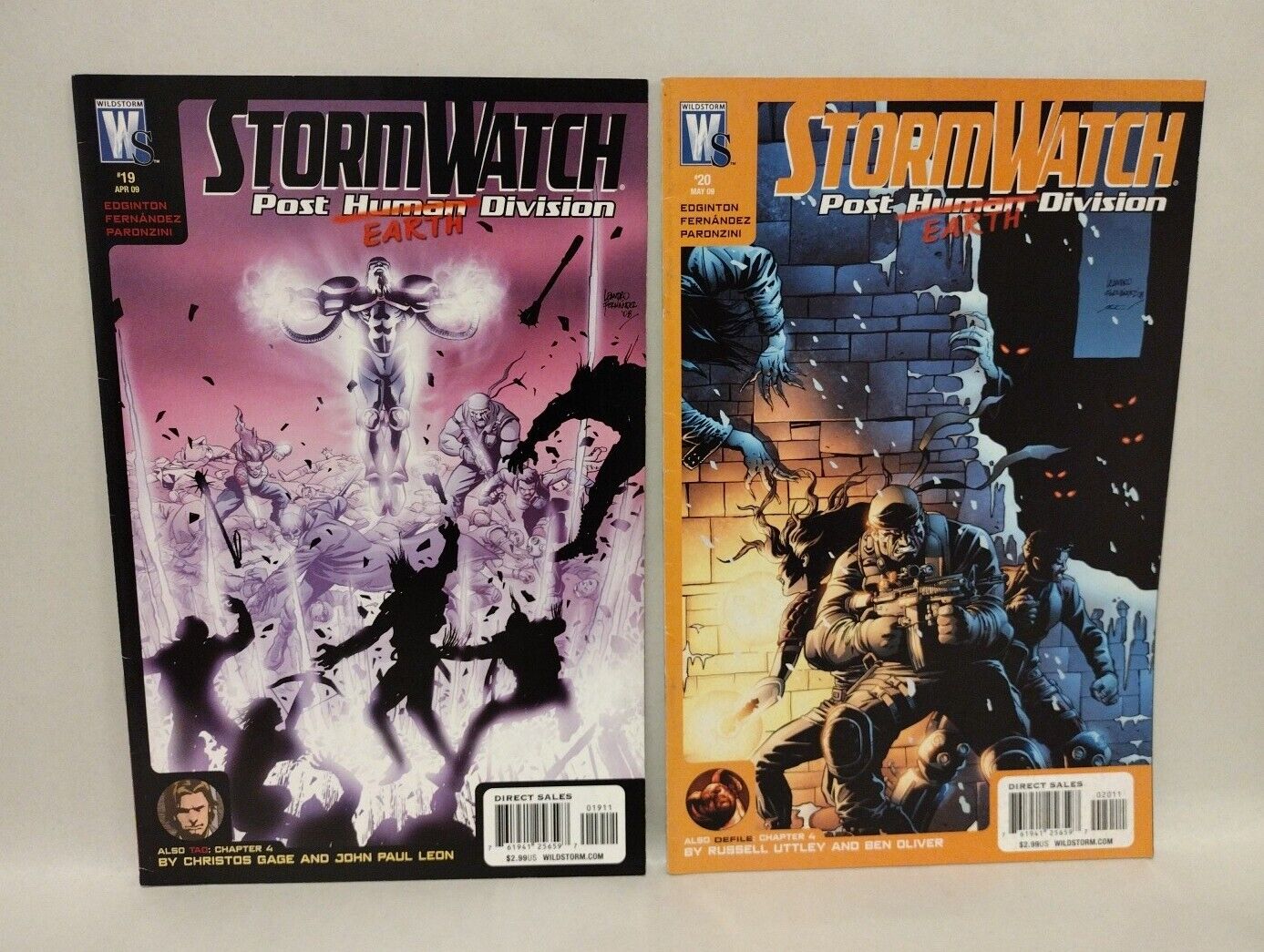 Stormwatch Post Human Division (2008) Wildstorm Comic Set #13-24 Last Issues