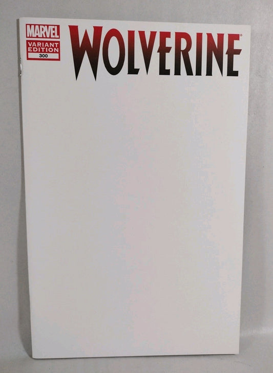 Wolverine #300 (2012) Marvel Comic Blank Sketch Cover Variant NM