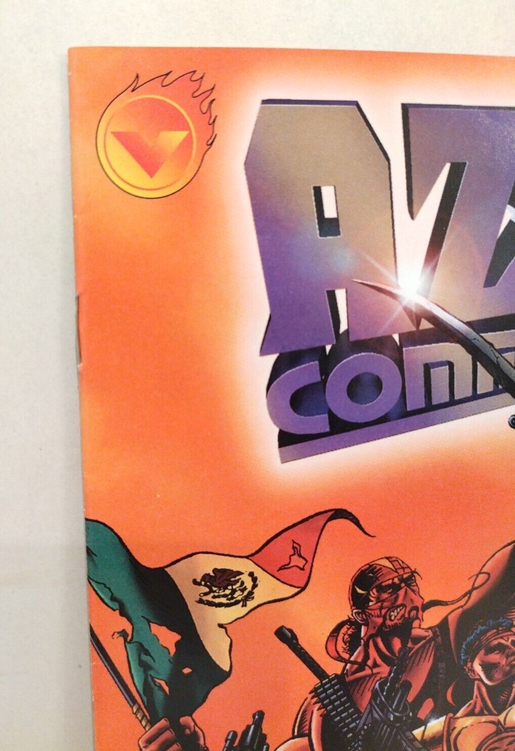 Aztec Commandos #1 (1995) Vision Ent Luis Reyes Comic Rare Chicano Superheros