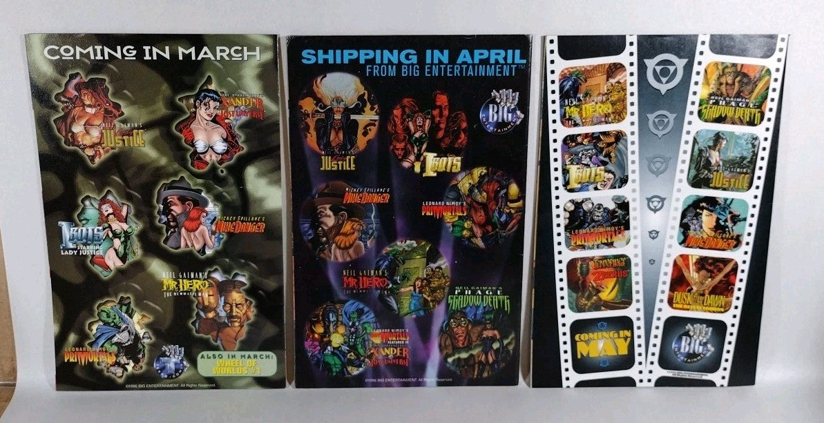 Mr Hero The Newmatic Man (1995) #1-18 Complete Tekno Comix Comic Series F-NM