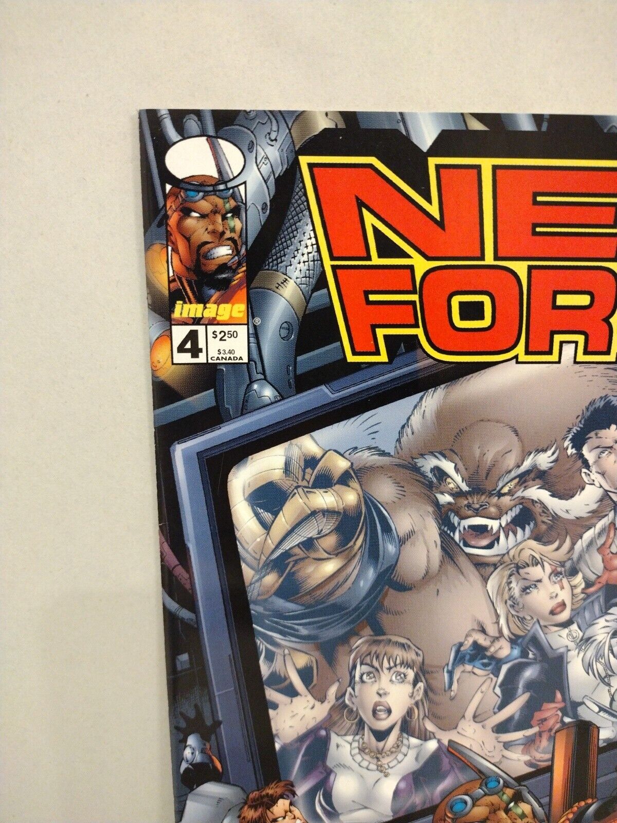 New Force (1996) Image Comic #3 4 Last Issue New Men Mini-series