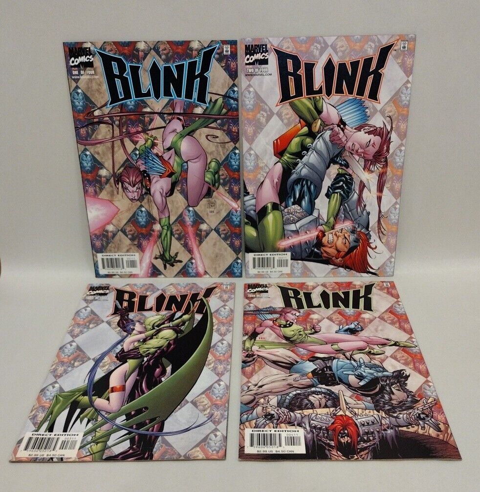 BLINK (2001) Complete Marvel Comic Series #1-4 Age of Apocalypse 1st Nocturne